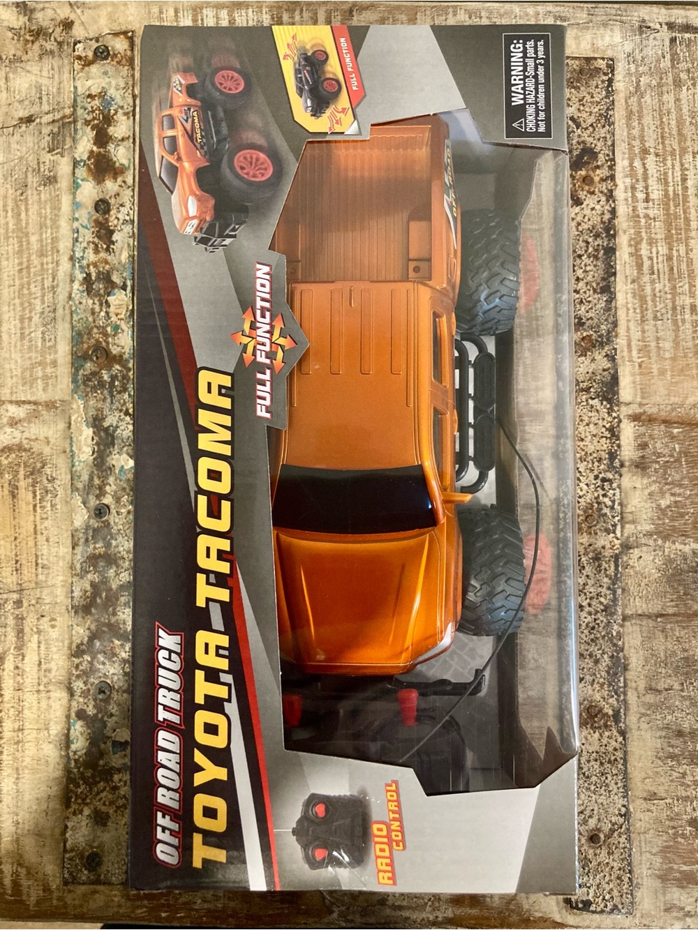 R/C Off Road Truck Toyota Tacoma Radio Control 27MHZ New Orange - Picture 9 of 15